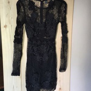 Windsor Black lace dress